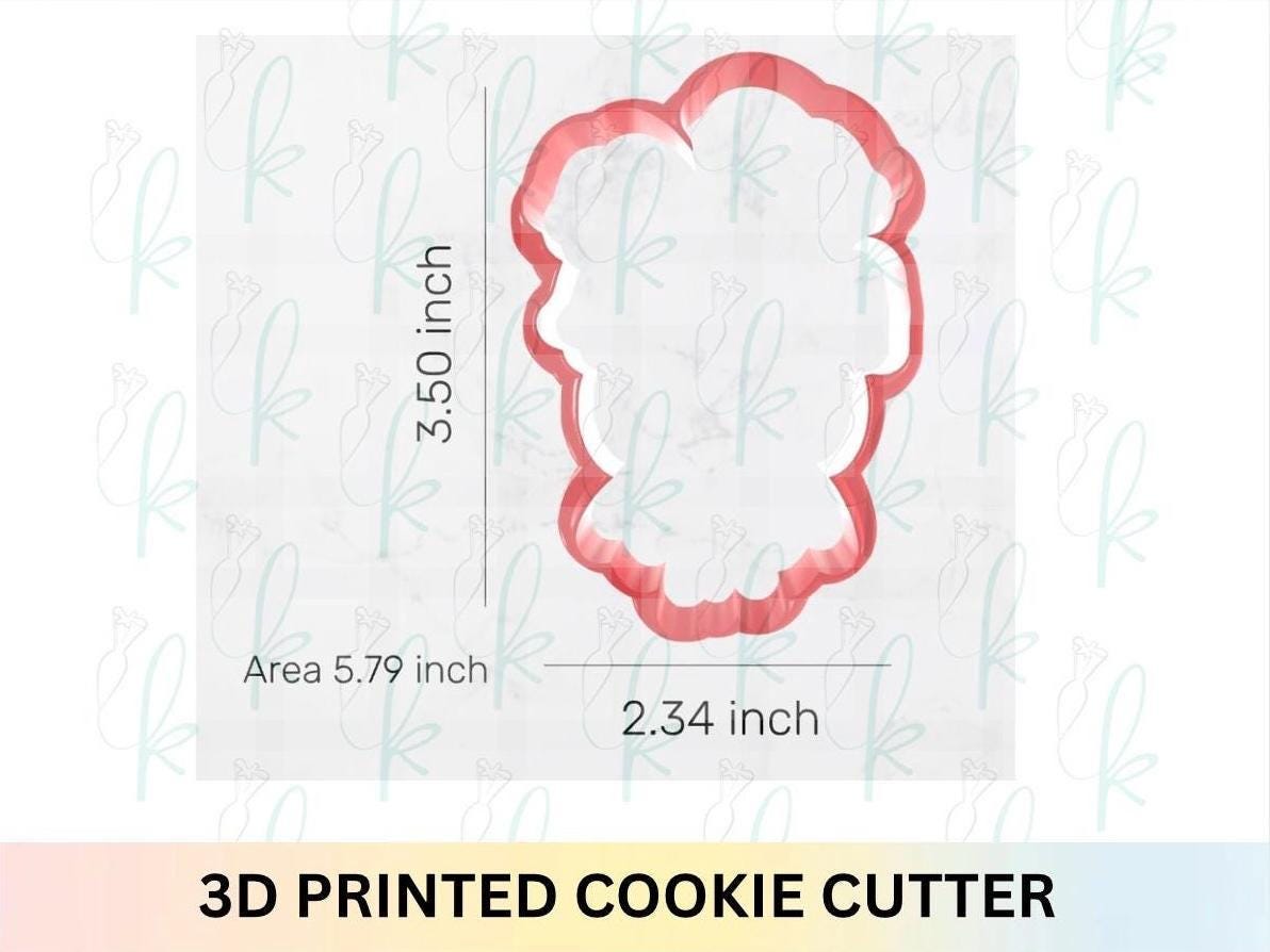 Dead Rose Bouquet Cookie Cutter