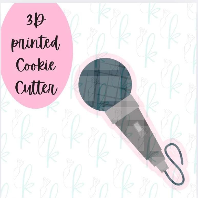 Microphone Cookie Cutter