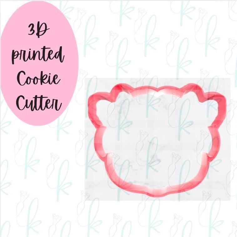 Two Bows Plaque Cookie Cutter