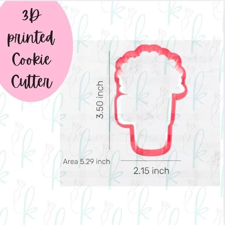 Floral Tumbler Cookie Cutter