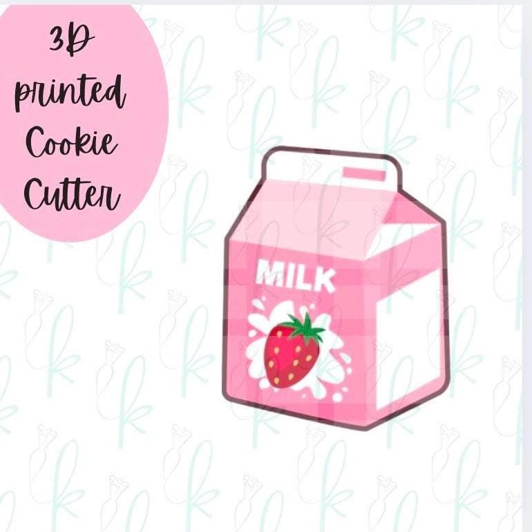 Milk Carton Cookie Cutter