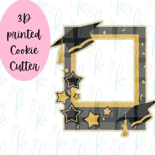 Grad Polaroid Plaque Cookie Cutter