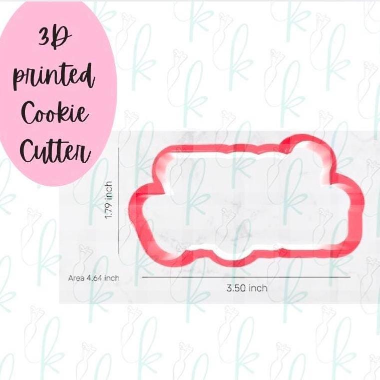Retro Happy Birthday Cookie Cutter