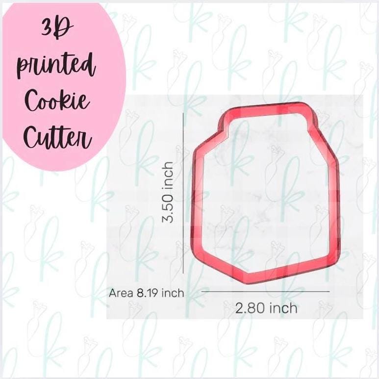 Milk Carton Cookie Cutter