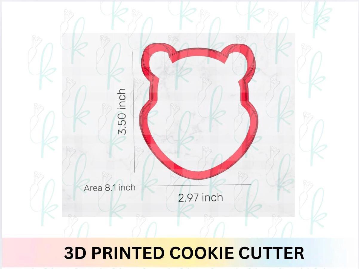 Yellow Bear Cookie Cutter