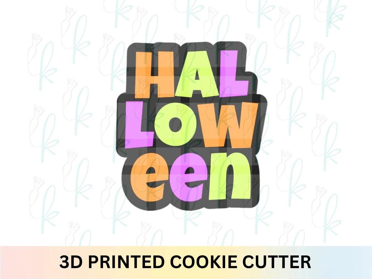 Halloween Plaque Cookie Cutter