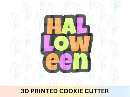 Halloween Plaque Cookie Cutter