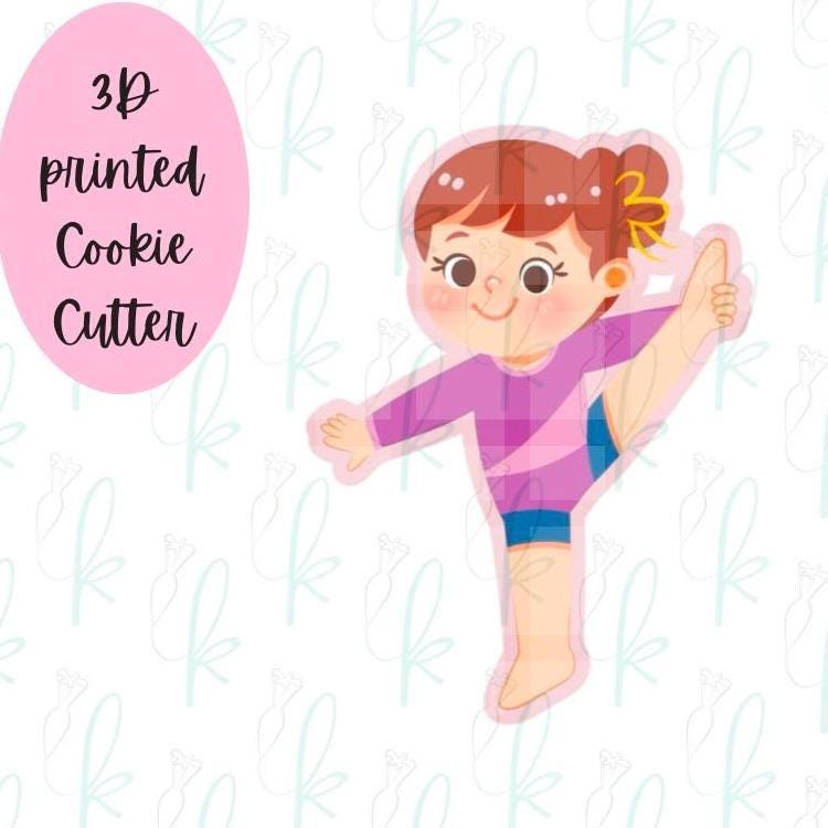 Gymnast 2 Cookie Cutter