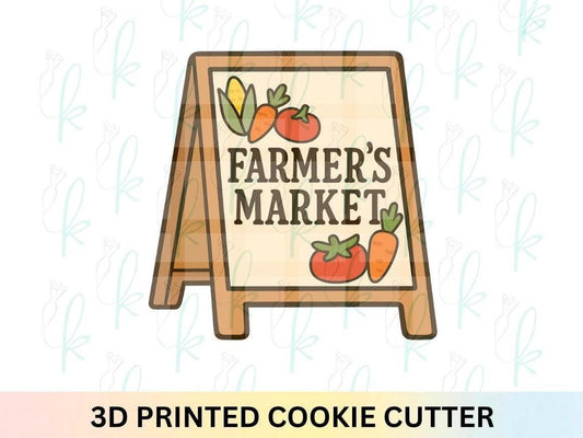 Standing Sign Cookie Cutter