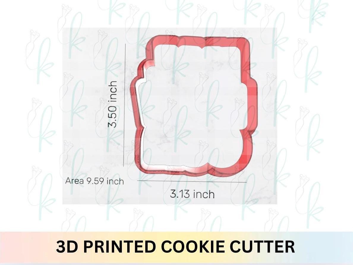 Halloween Plaque Cookie Cutter