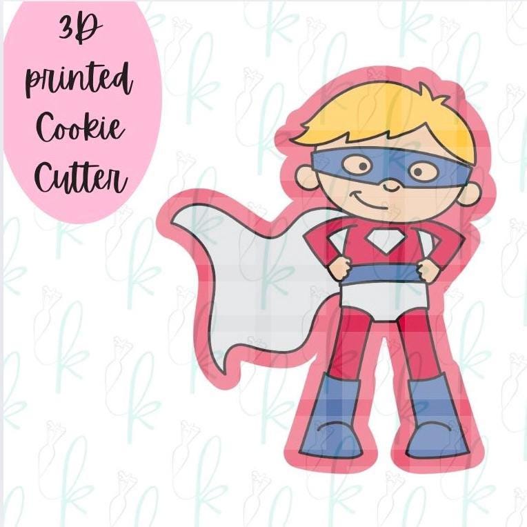 Boy Superhero Cookie Cutter