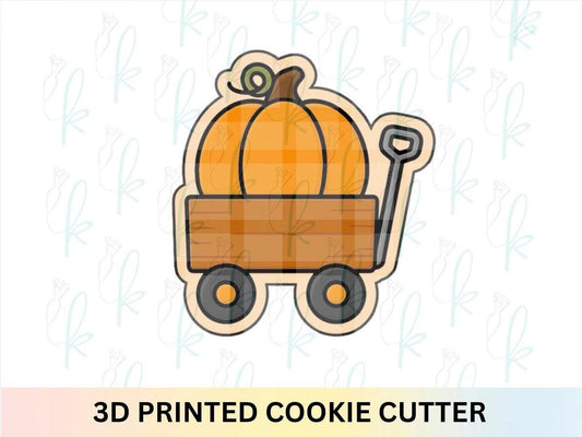 Pumpkin Wagon Cookie Cutter
