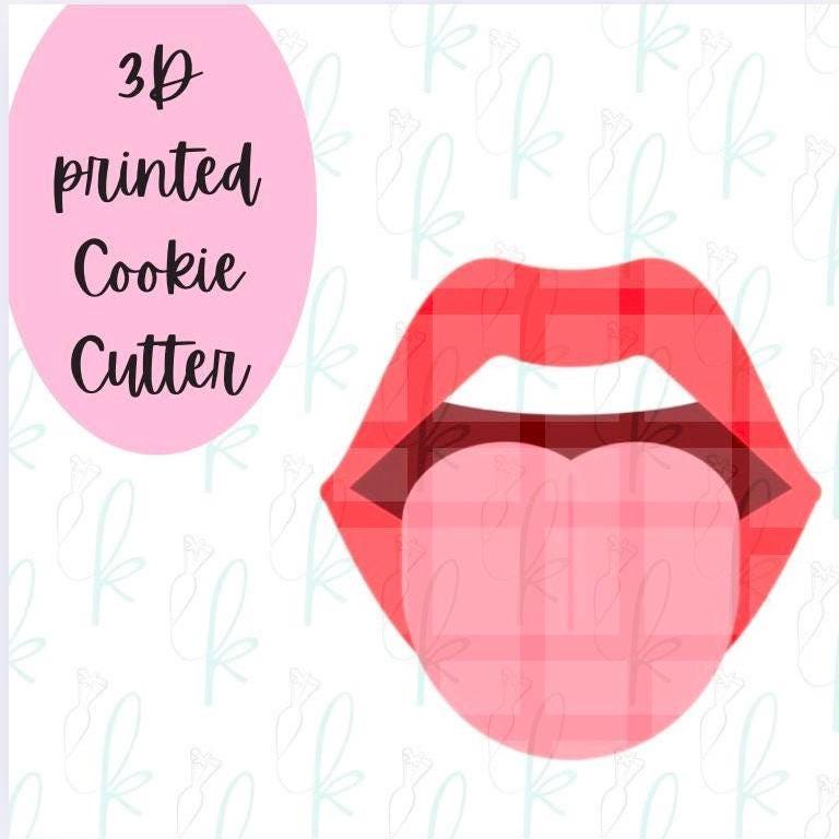 Mouth with Tongue Cookie Cutter