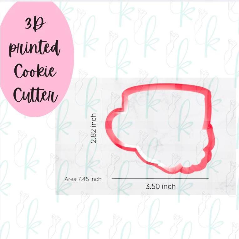 Floral Coffee Mug Cookie Cutter
