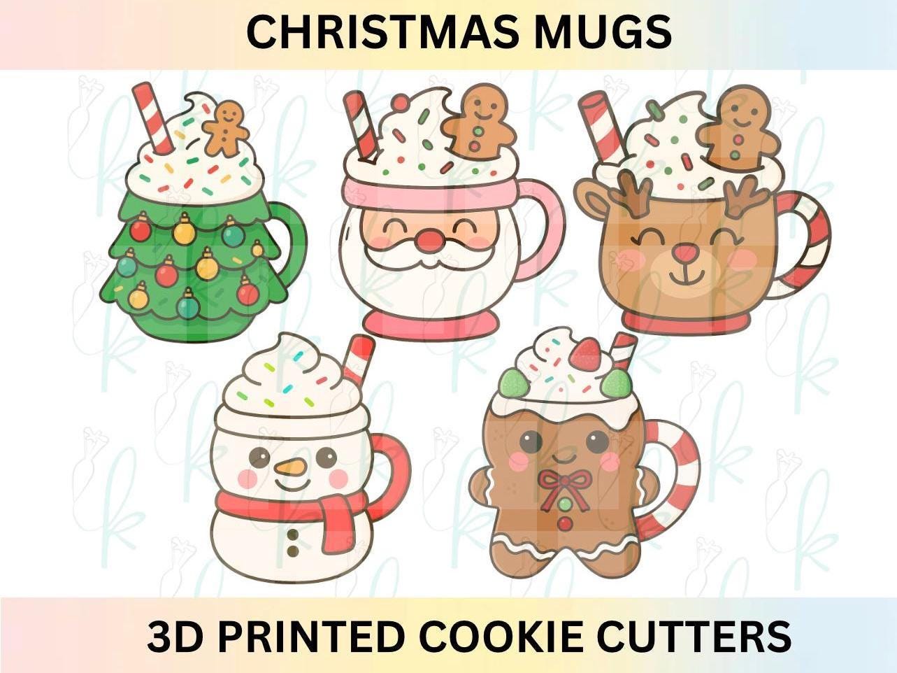 Christmas Mug Cookie Cutters