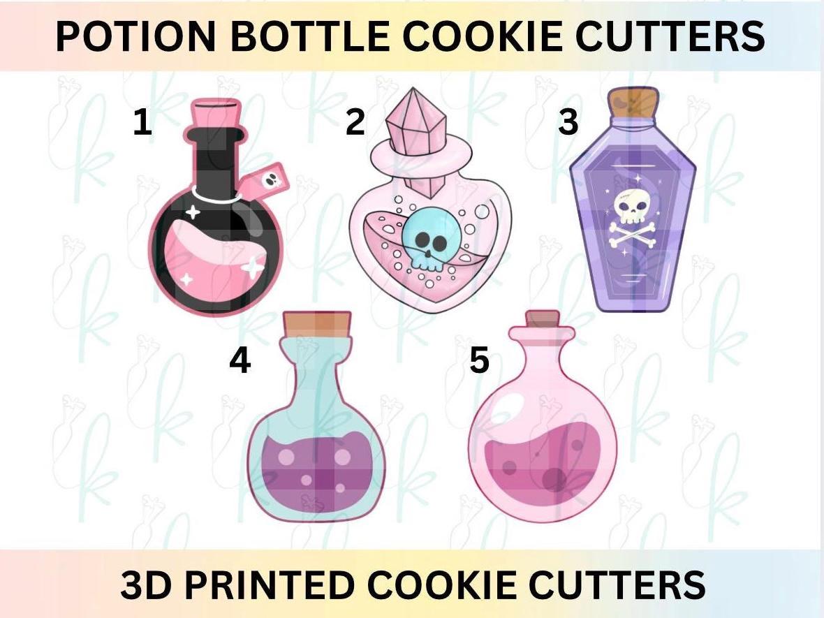 Potion Bottle Cookie Cutters