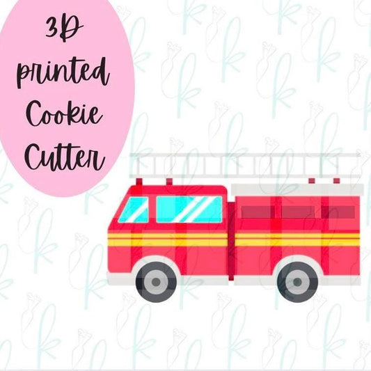 Fire Truck Cookie Cutter
