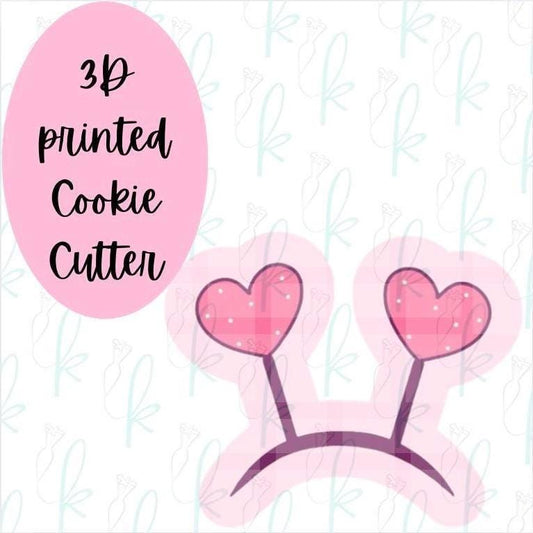 Heart Antenna Headband Cookie Cutter