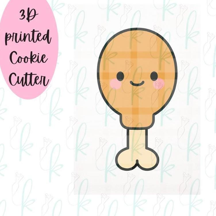 Chicken Drumstick Cookie Cutter