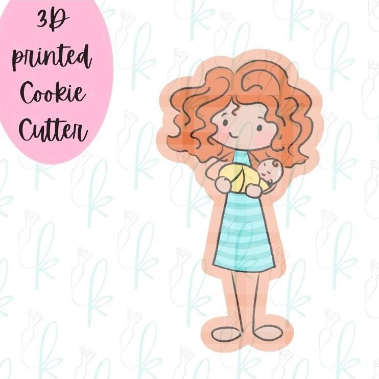 Mom and Newborn Cookie Cutter