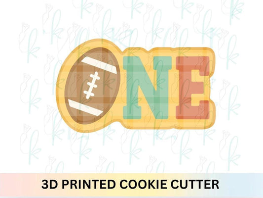 Football One Cookie Cutter
