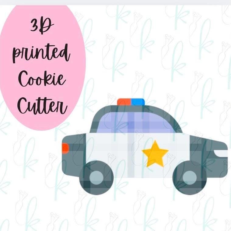 Police Car Cookie Cutter
