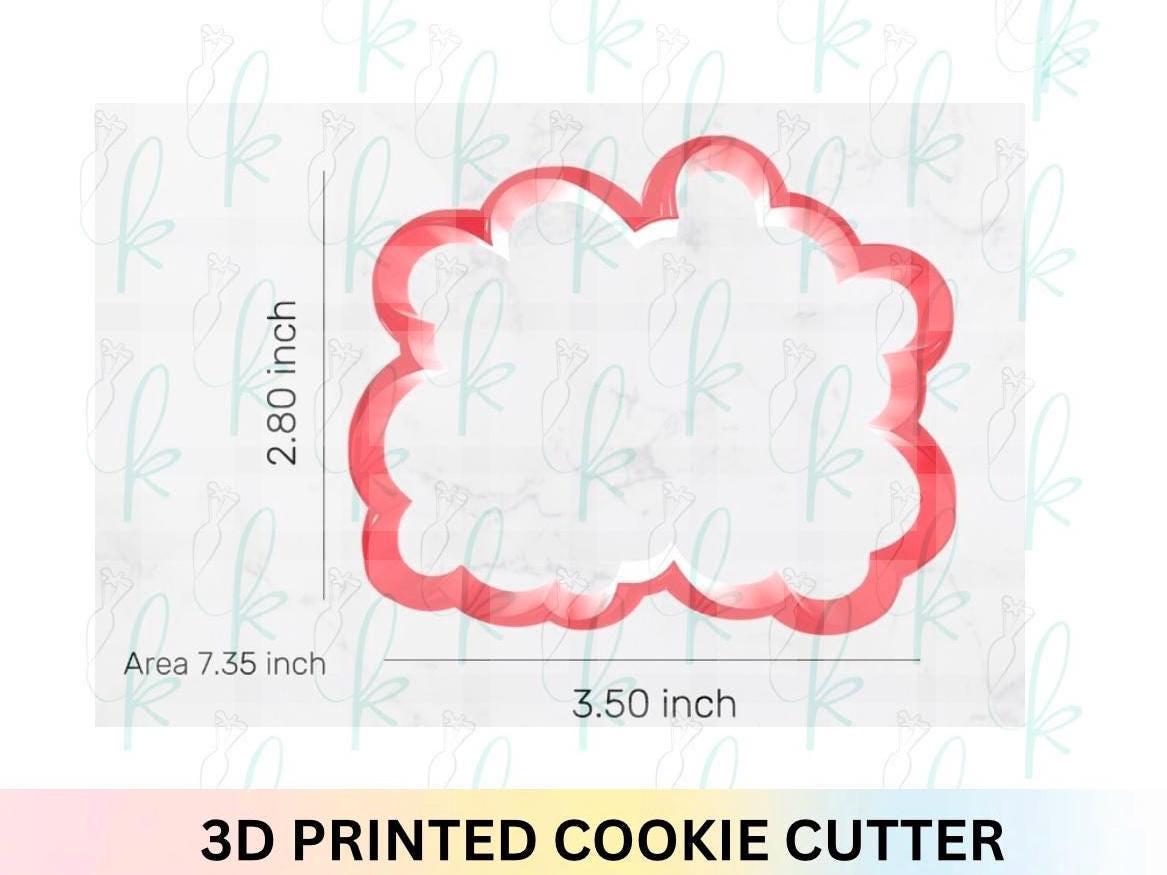 Splash Plaque Cookie Cutter