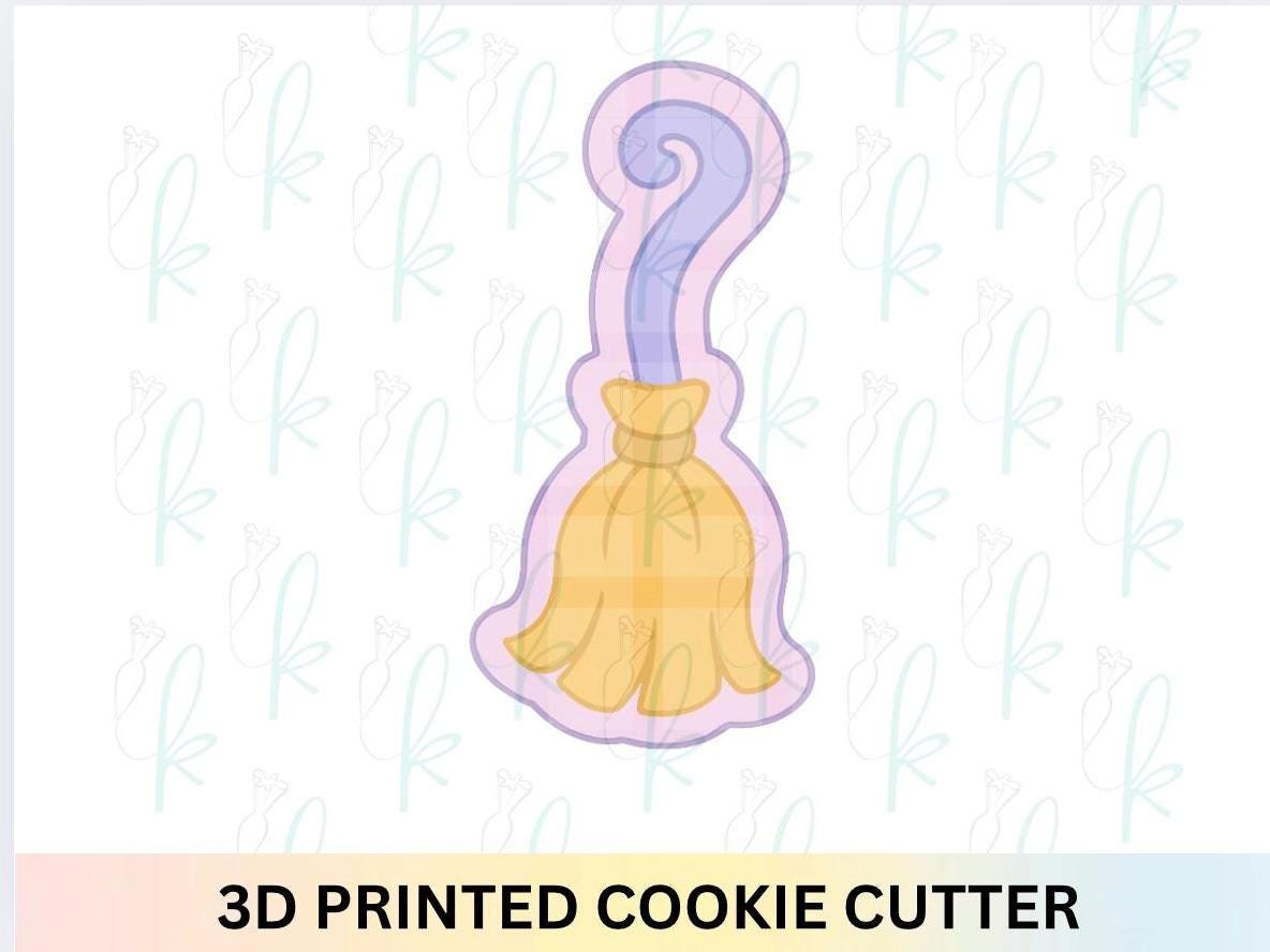 Witch Broom Cookie Cutter