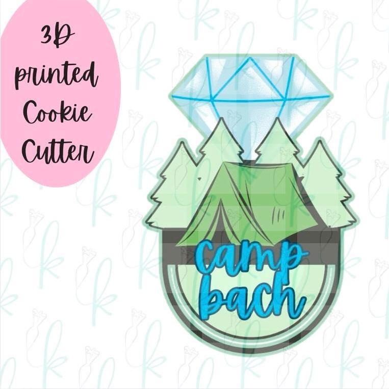 Camp Bach Diamond Ring Cookie Cutter