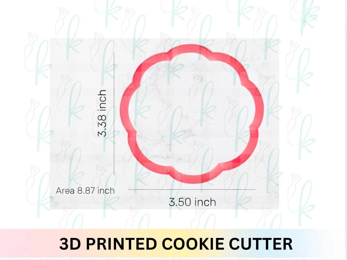 Rustic Top View Pumpkin Cookie Cutter