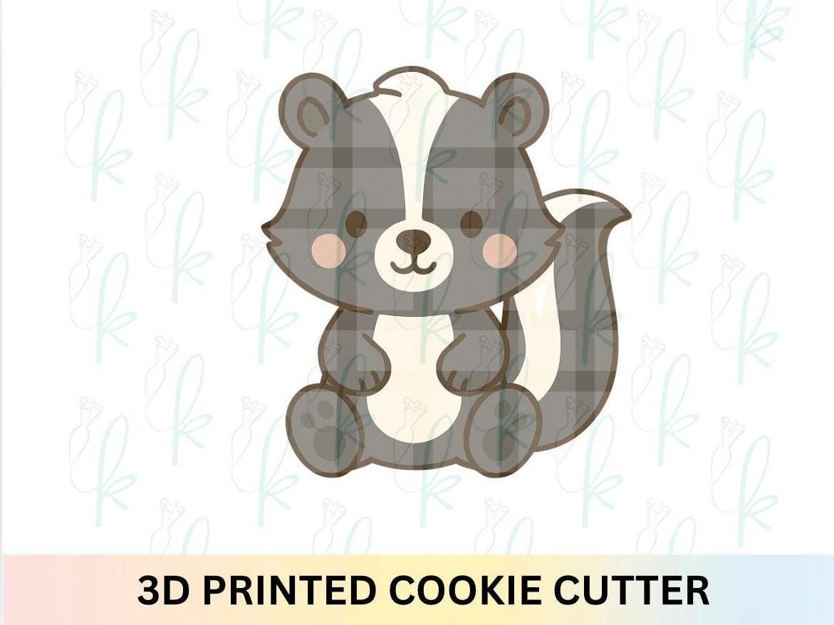 Cute Skunk Cookie Cutter