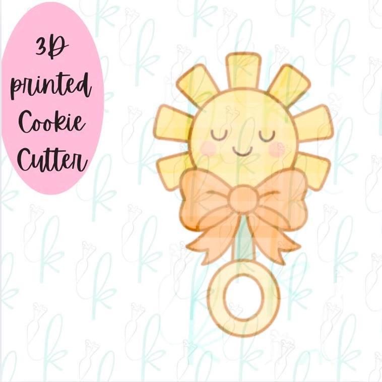 Sun Rattle Cookie Cutter