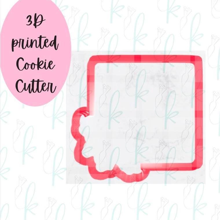 Floral Calendar Cookie Cutter