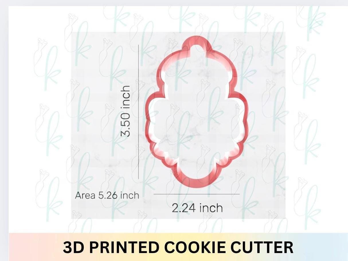 Acorn Baby Rattle Cookie Cutter