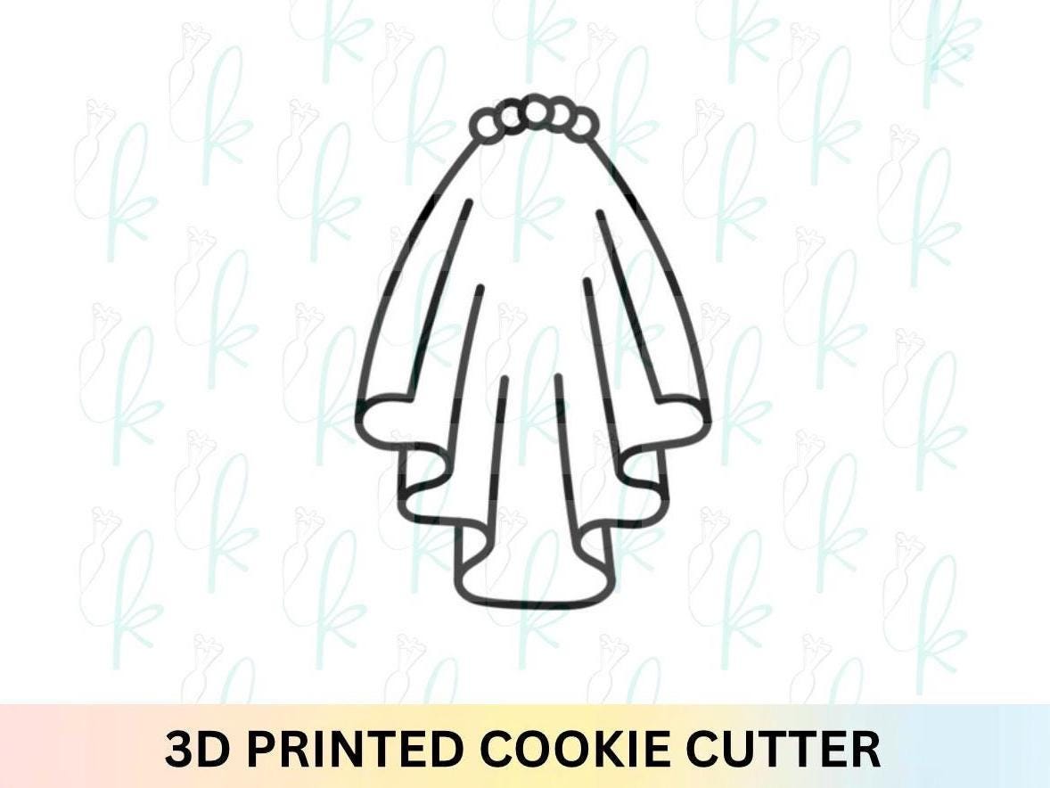 Bridal Veil Cookie Cutter