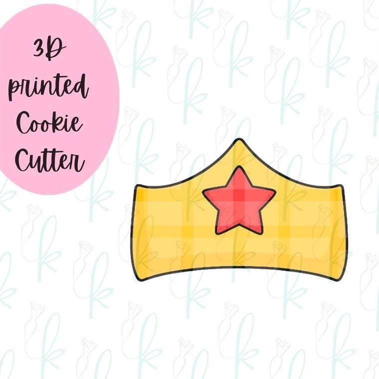 Superhero Crown Cookie Cutter