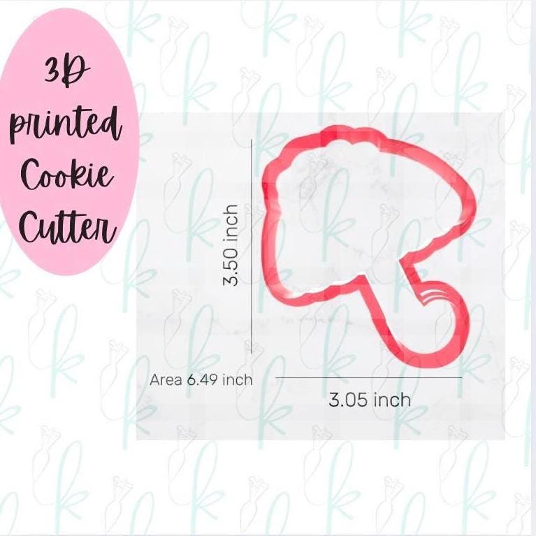 Floral Parasol Cookie Cutter