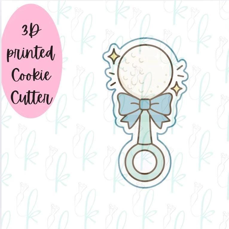Golf Rattle Cookie Cutter