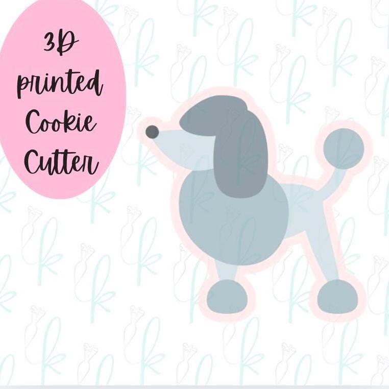 Standing Poodle Cookie Cutter