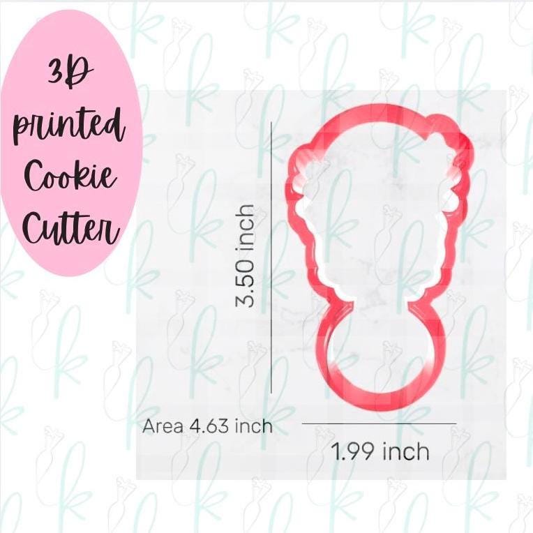 Golf Rattle Cookie Cutter