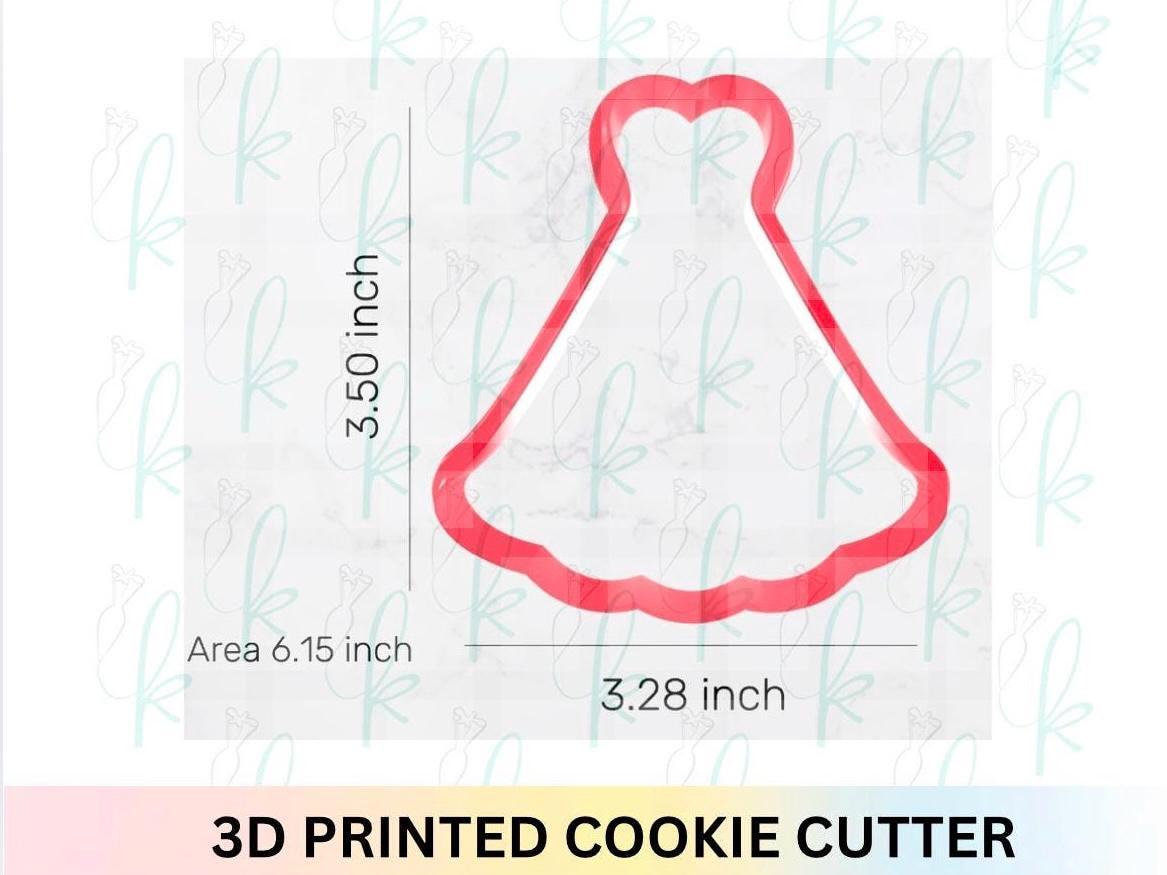 Classic Wedding Dress Cookie Cutter