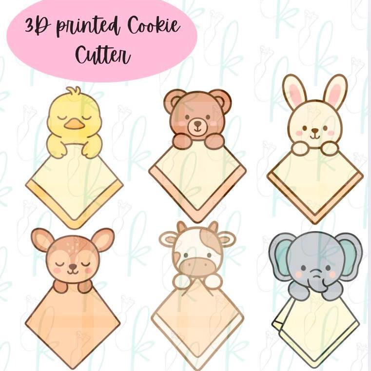Baby Animal Lovey Cookie Cutters