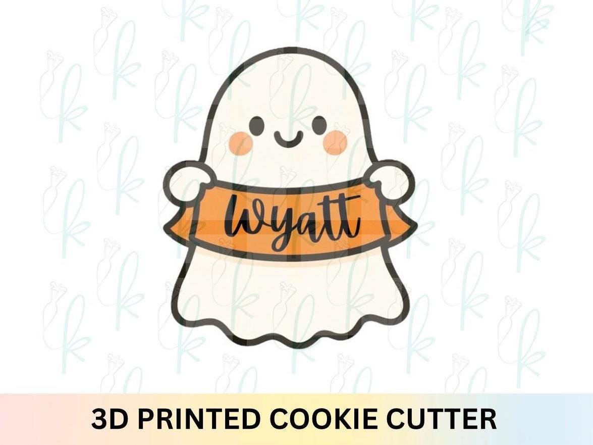Ghost Banner Cookie Cutter
