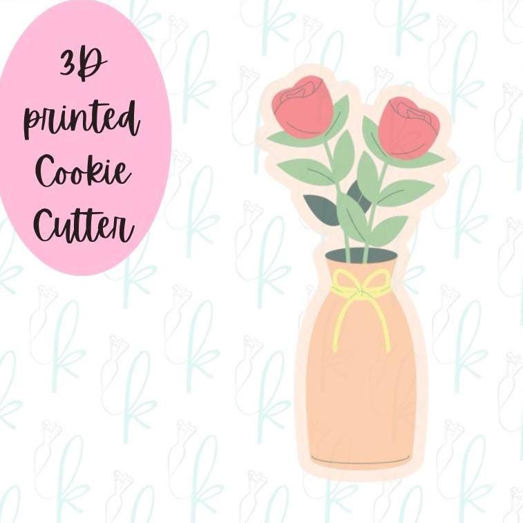 Flower Vase Cookie Cutter