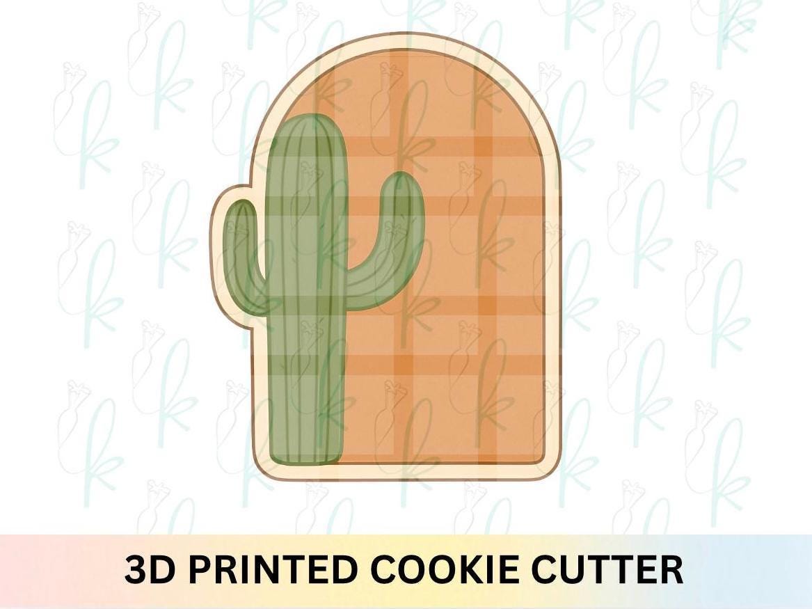 Cactus Arch Plaque Cookie Cutter
