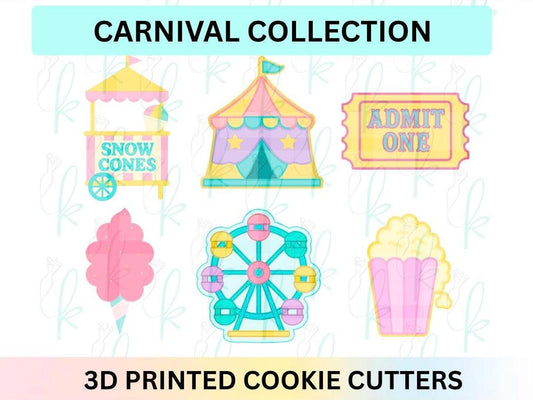 Carnival Collection - Set of 6 Cookie Cutters