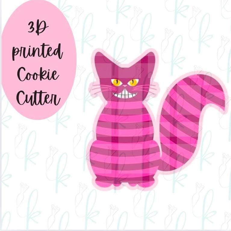 Smiling Cat Character Cookie Cutter