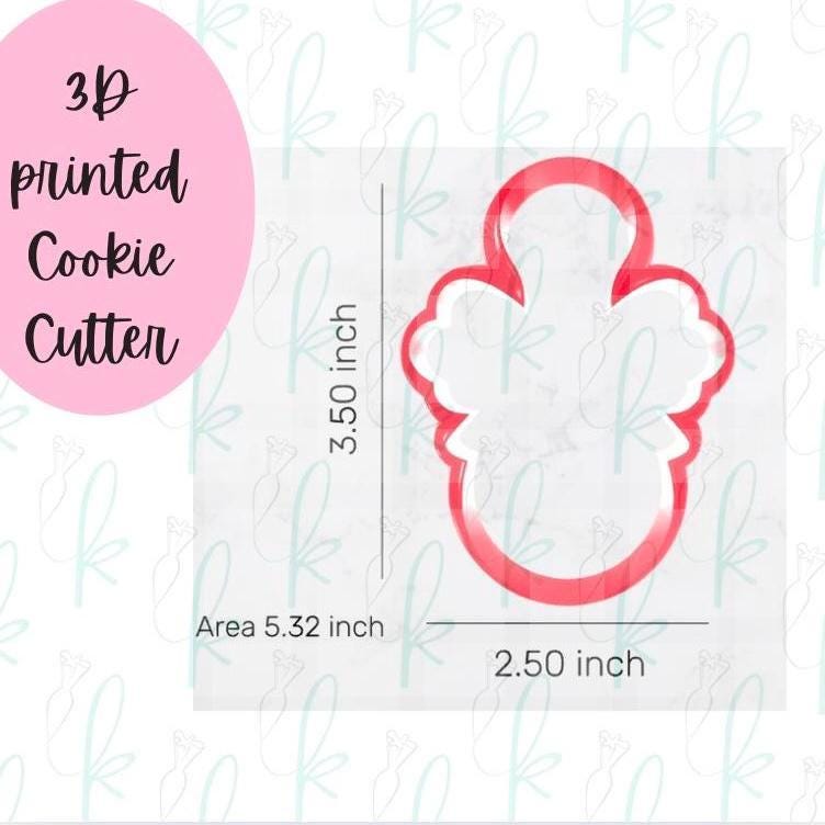 Bow Pacifier Cookie Cutter