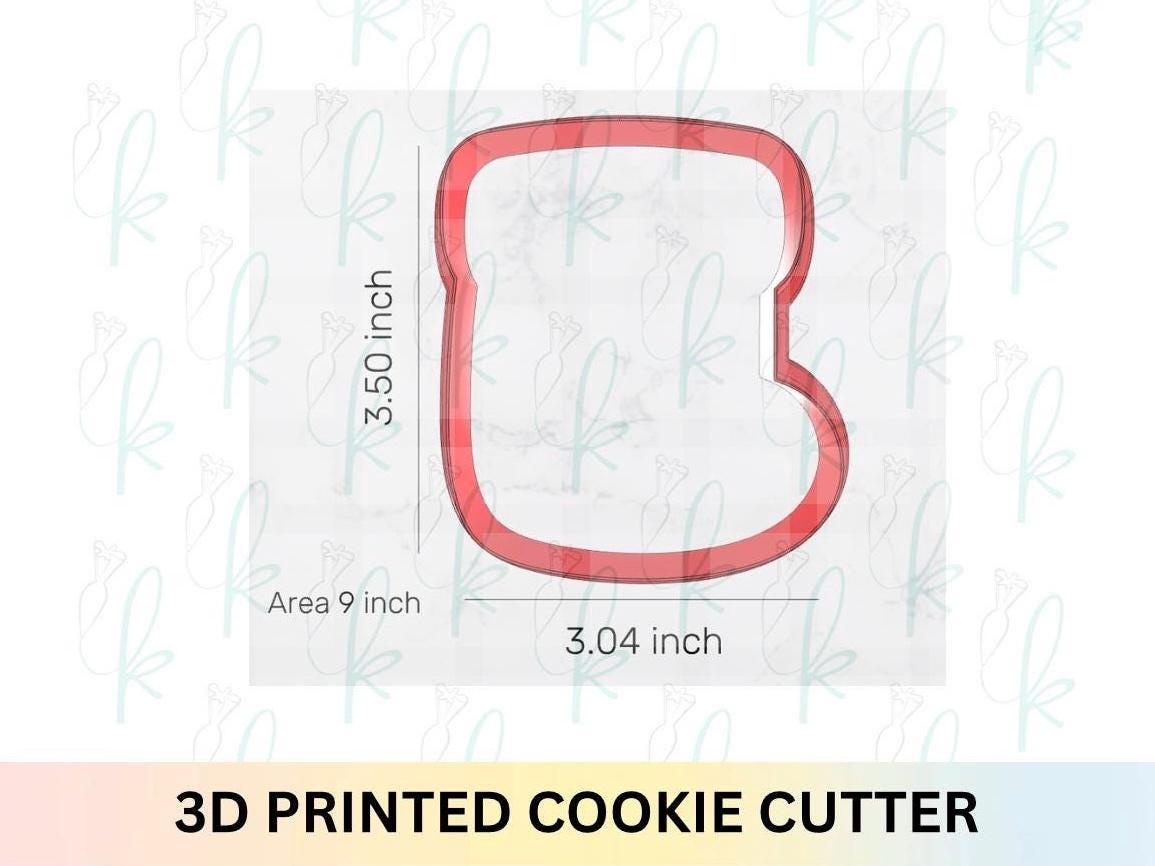 Chubby Christmas Stocking Cookie Cutter