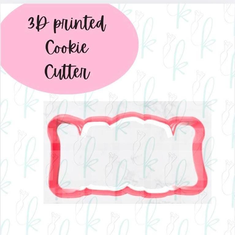 Mom Bun Plaque Cookie Cutter